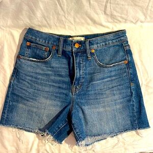 Madewell High-Rise Denim Shorts